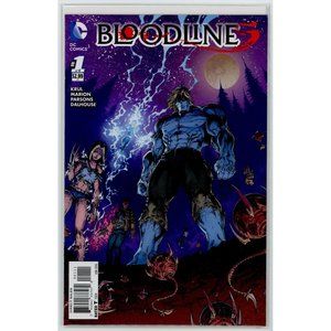 BLOODLINE #1A, ©2016, DC COMICS, A dark and horrifying science-fiction epic!
